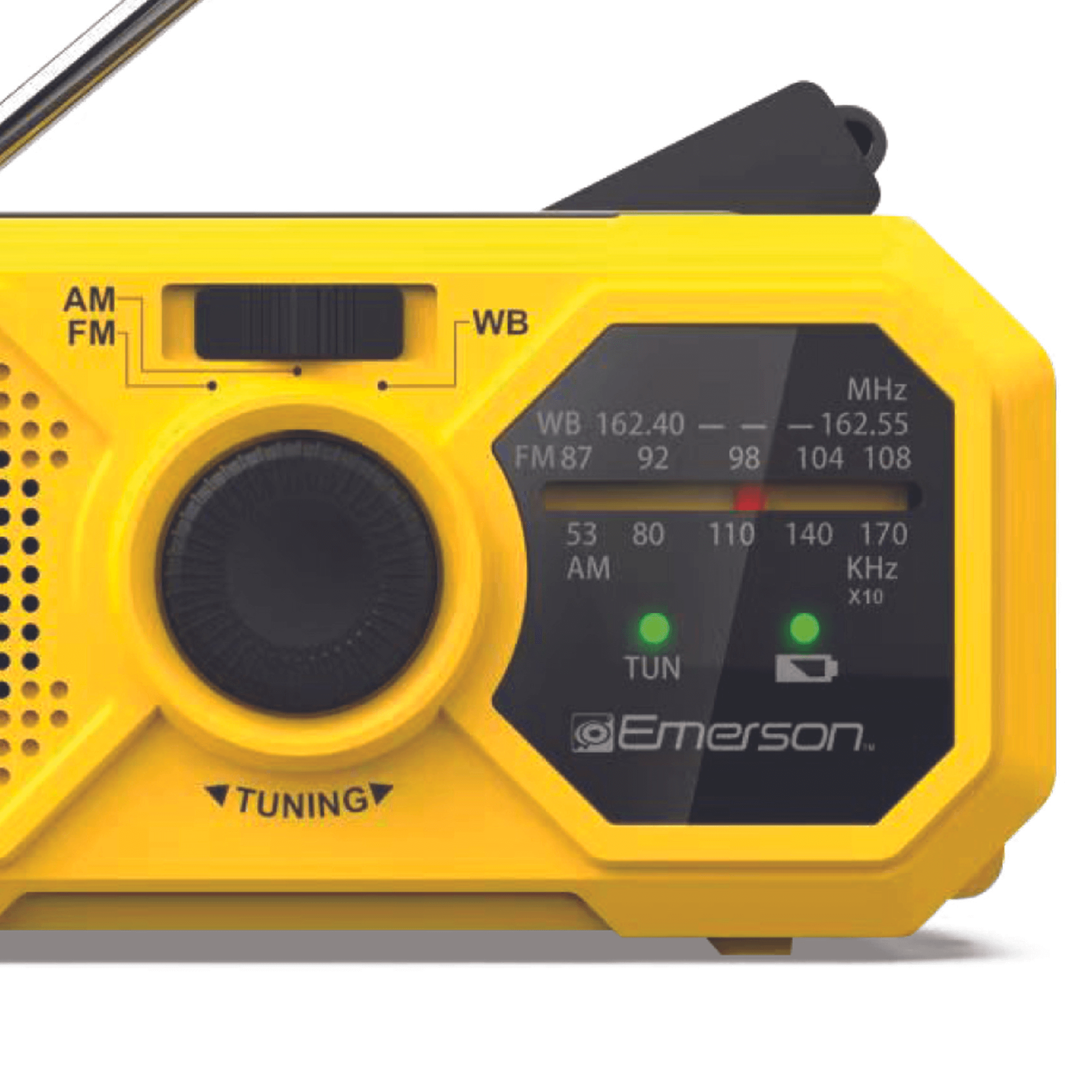 Emerson Emergency AM / FM Radio with Weather Band and Power Bank-1
