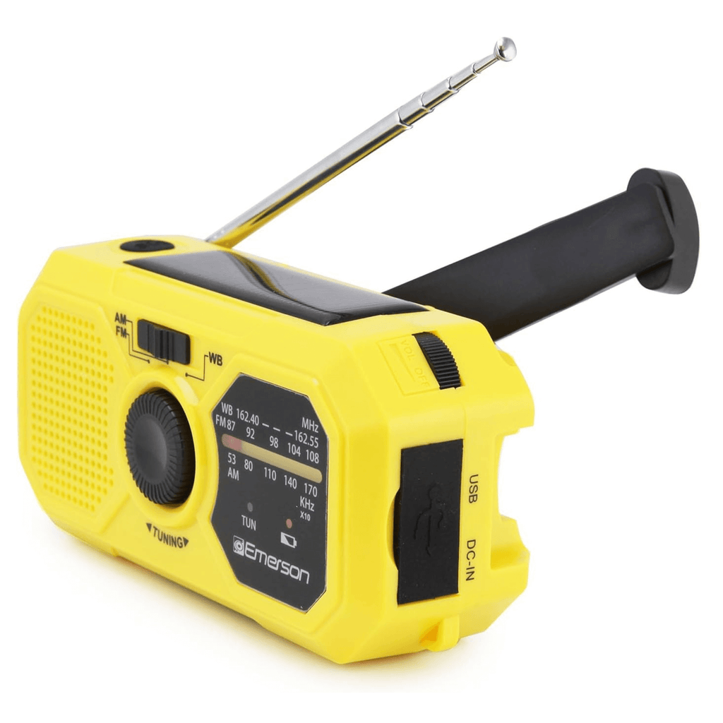 Emerson Emergency AM / FM Radio with Weather Band and Power Bank-3