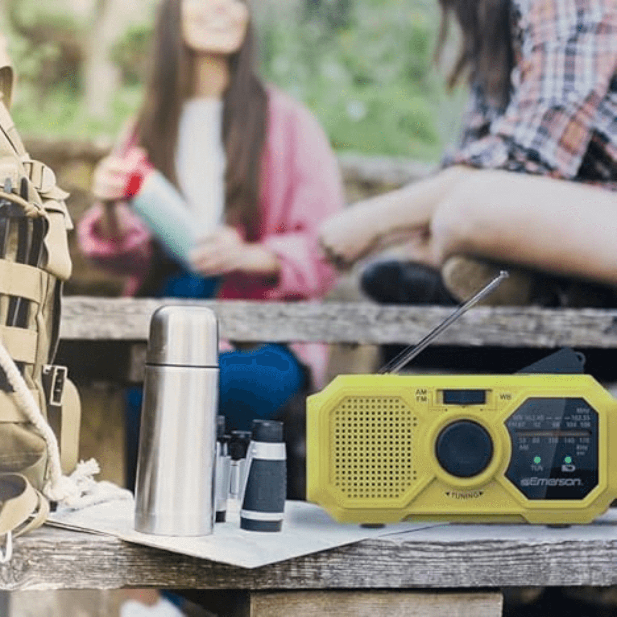 Emerson Emergency AM / FM Radio with Weather Band and Power Bank-4
