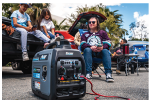GX400BN 4000W Dual Fuel Inverter Generator with CO Alert, RV Ready & Parallel Capability-3