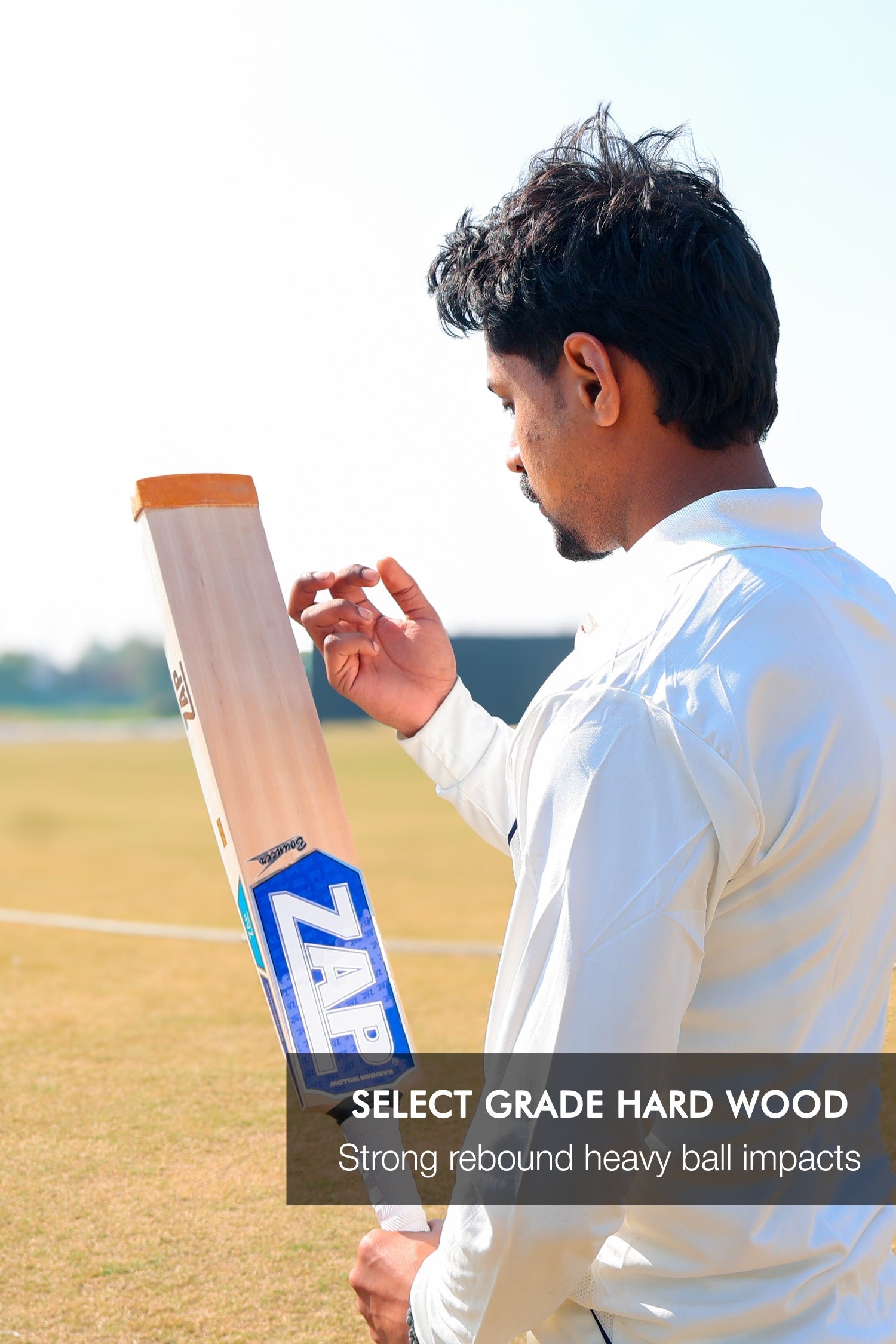 ZAP Bouncer Scoop Tennis Cricket Bat-1
