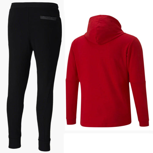 AC Milan Casual hooded presentation Soccer tracksuit 2020/21 - Puma-1
