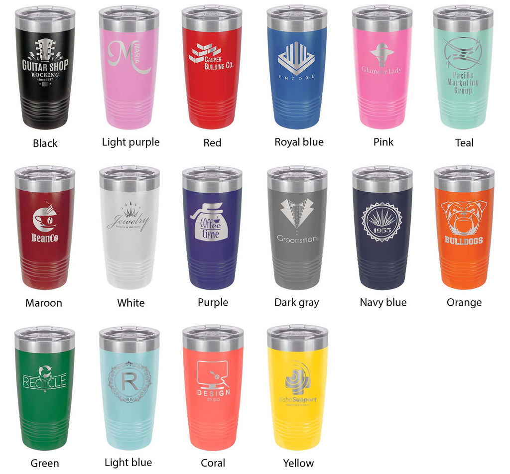 Lake Bellaire Map Tumbler Travel Mug Insulated Laser Engraved Coffee Cup Michigan 20 oz-3