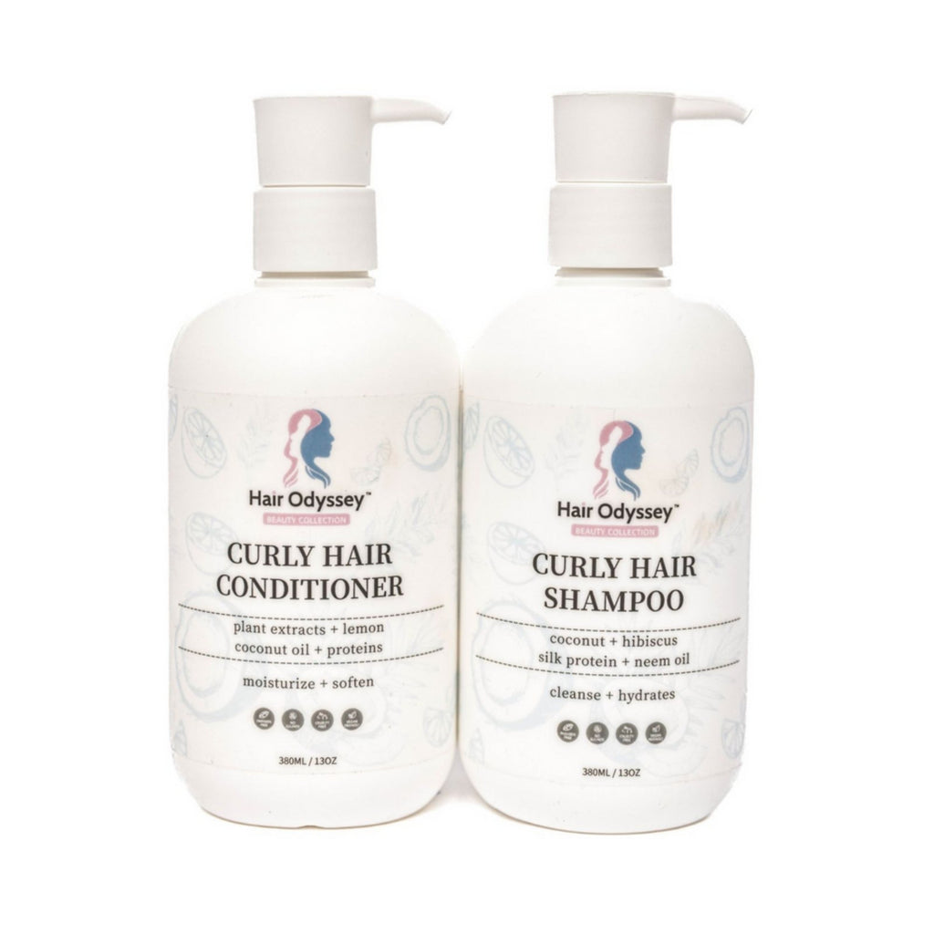 Curly Hair Set – Shampoo & Conditioner Duo for Defined Curls-0