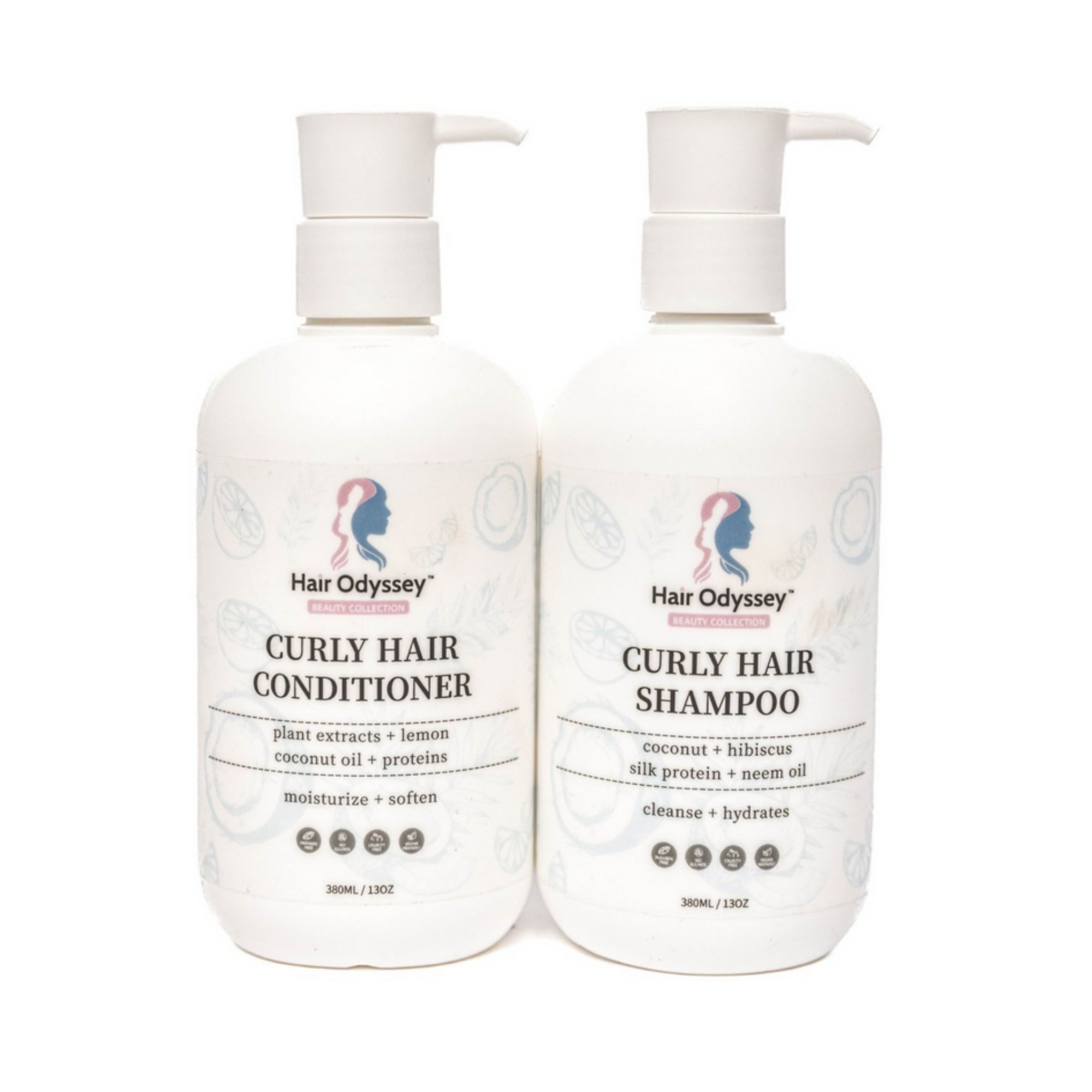 Curly Hair Set – Shampoo & Conditioner Duo for Defined Curls-0