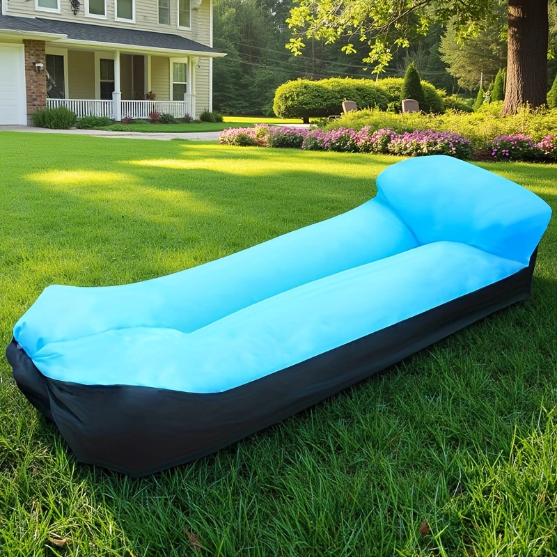 Inflatable Outdoor Sofa with Pillow for Camping-3